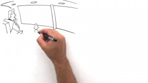 animation-whiteboard drawing