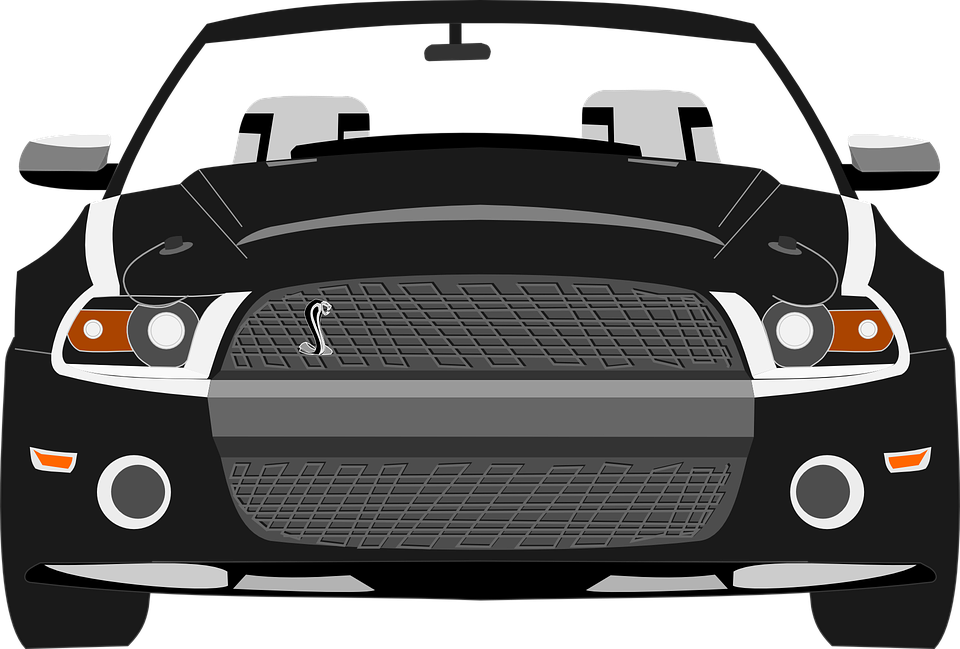 black car