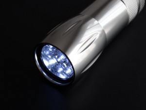 MECO hand cranking solar flashlight